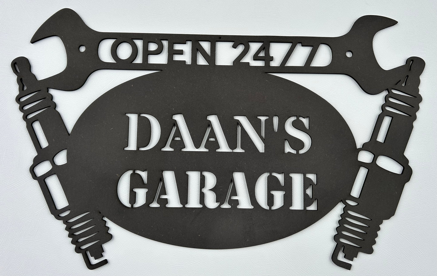 Mijn garage - XL bord