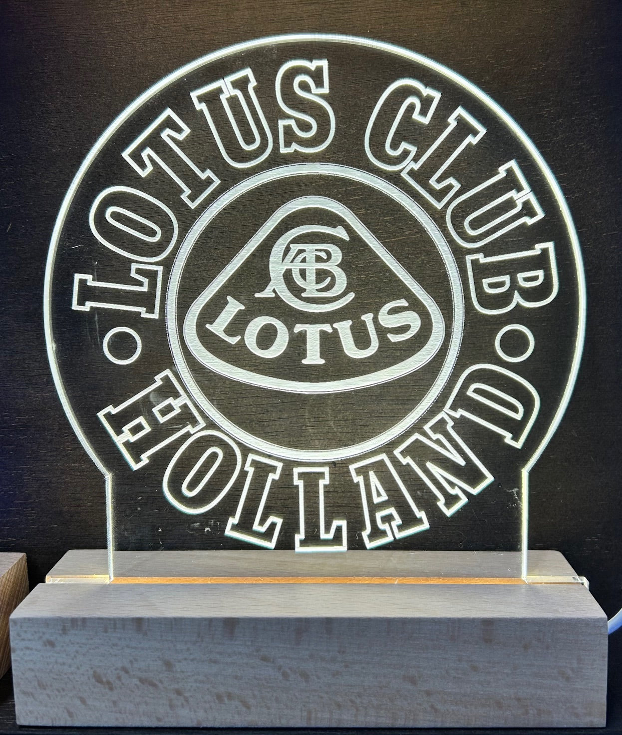 3D LED lamp - LCH Lotus Club Holland