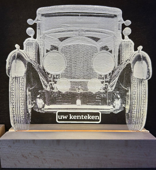 3D LED lamp - Bentley Blue Train