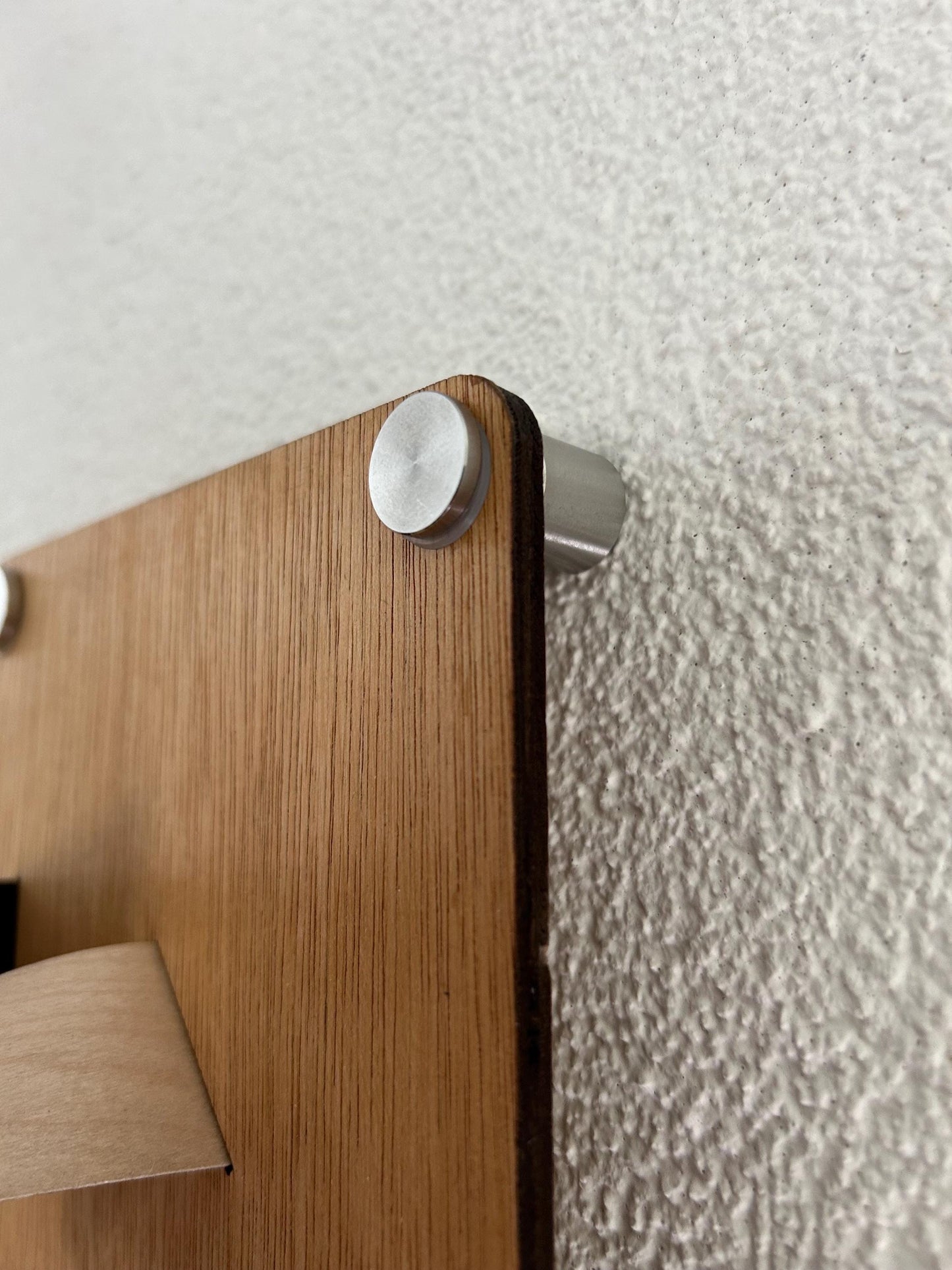 Minimalistische houten wandsculptuur – Handgemaakte lasergesneden kunst – Woondecoratiecadeau