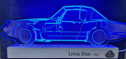 3D LED lamp - Lotus Elan