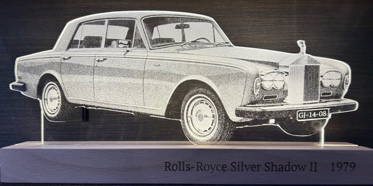 3D LED lamp - Rolls Royce Silver Shadow
