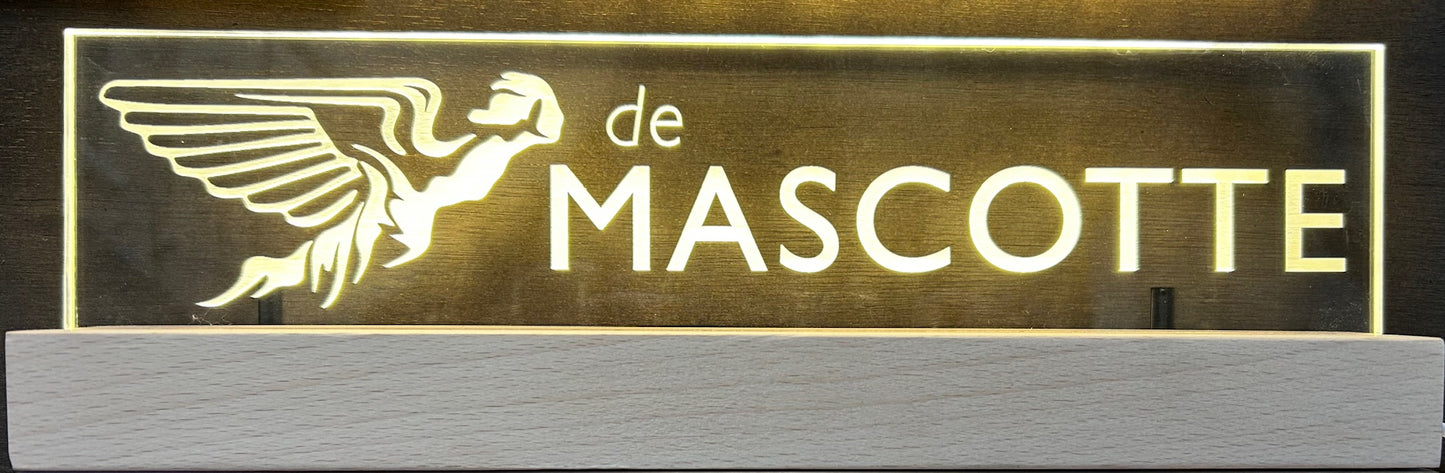 3D LED lamp - de Mascotte clublogo