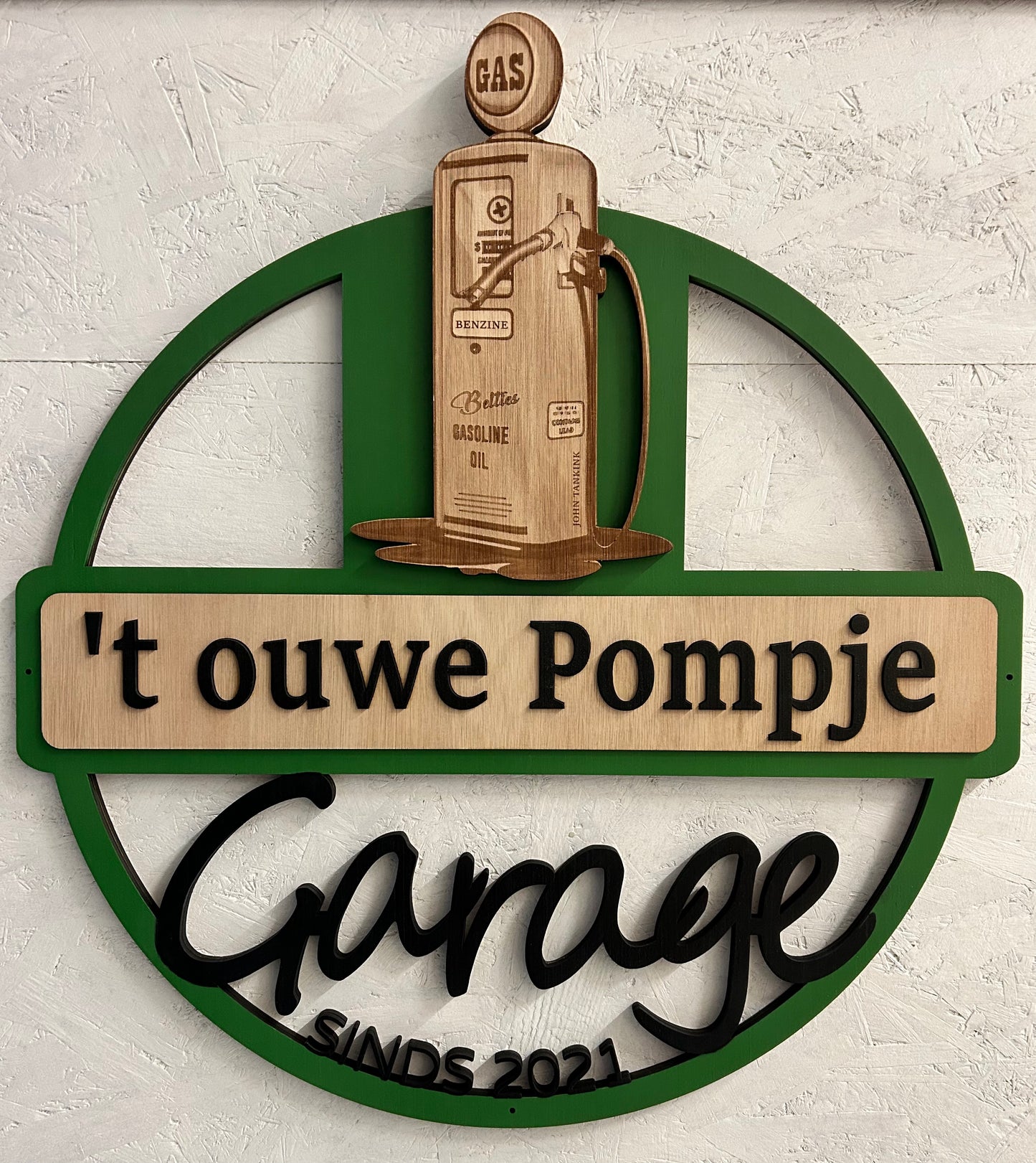 Custom garage bord - inspiratie