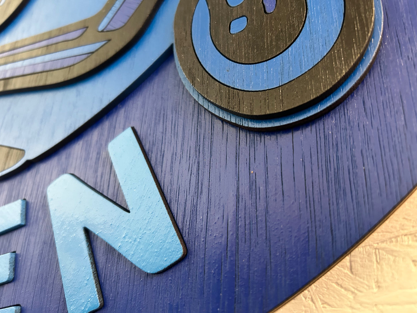 Custom logo bord - inspiratie